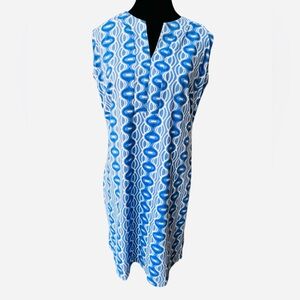 Katherine Way Hampton Sleeveless Tunic Dress Medium Stretch Resort Vacation